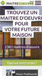 Mobile Screenshot of maitredoeuvre.com